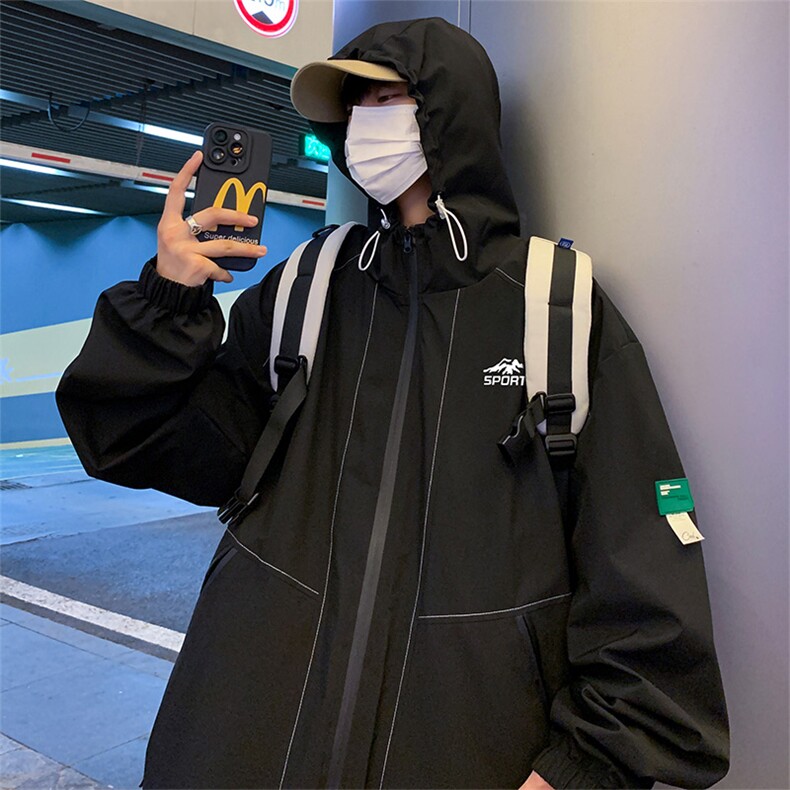 2026秋冬港风夹克冲锋衣男女JK710-P65-P控88,男装夹克,电商A021
