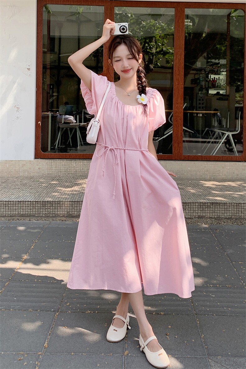 连衣裙女夏法式高级感2025年夏RF2C290-5852#-P120-K178,女装连衣裙,蝶眷