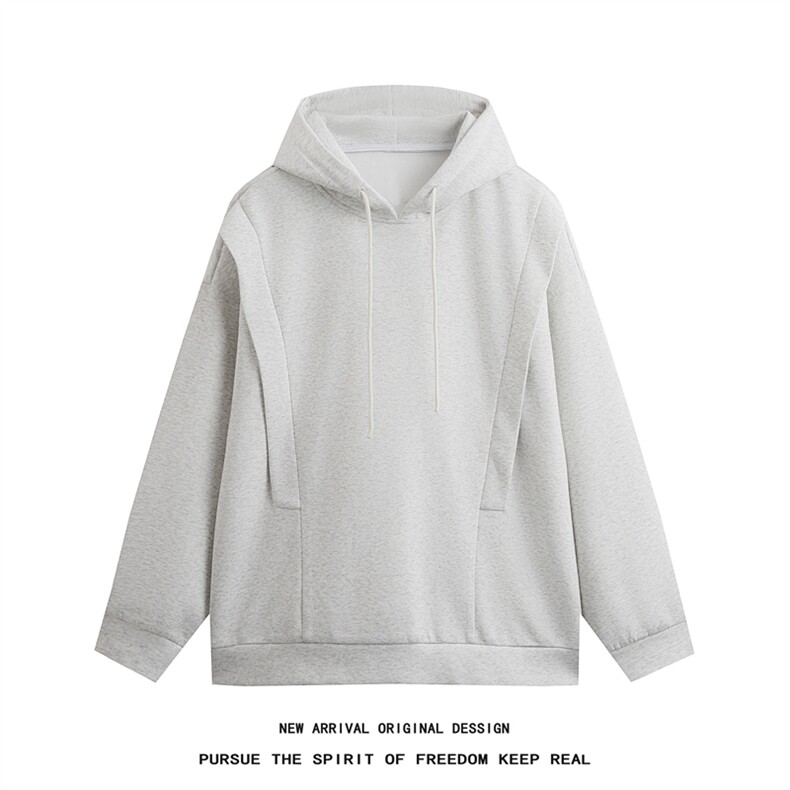 WY5001/P65春装新款高品质不起球连帽个性卫衣男潮流宽松上衣外套,男装卫衣,电商A141