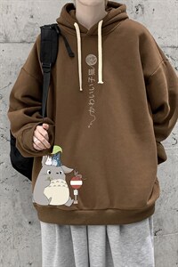 WY2152-P35 纯棉连帽卫衣男大码运动帽衫宽松薄外套男图片