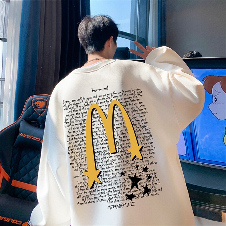 抖音得物供货可提供视频2024春季新款重磅美式卫衣DY5596,男装卫衣,电商A486