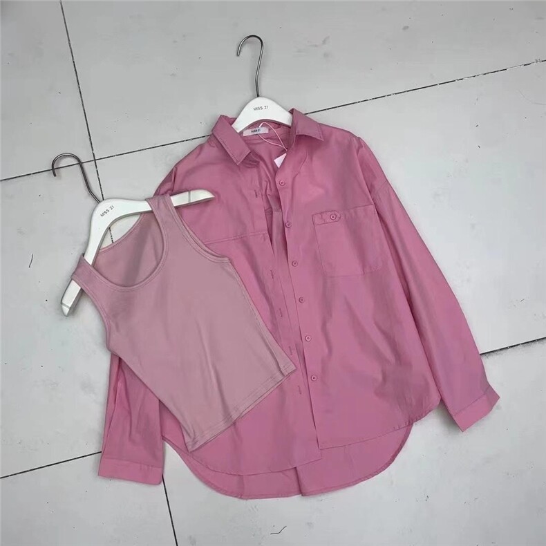 现货新款两件套衬衫，女装衬衫，QIANCHEN 谦晨(1F)