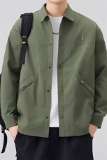 新款开衫翻领纯色夹克外套男，男装夹克，星座1206（原A206）