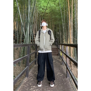 B221 美式ins街头hiphop休闲大口袋宽松工装裤 LK23121-P65 控88图片