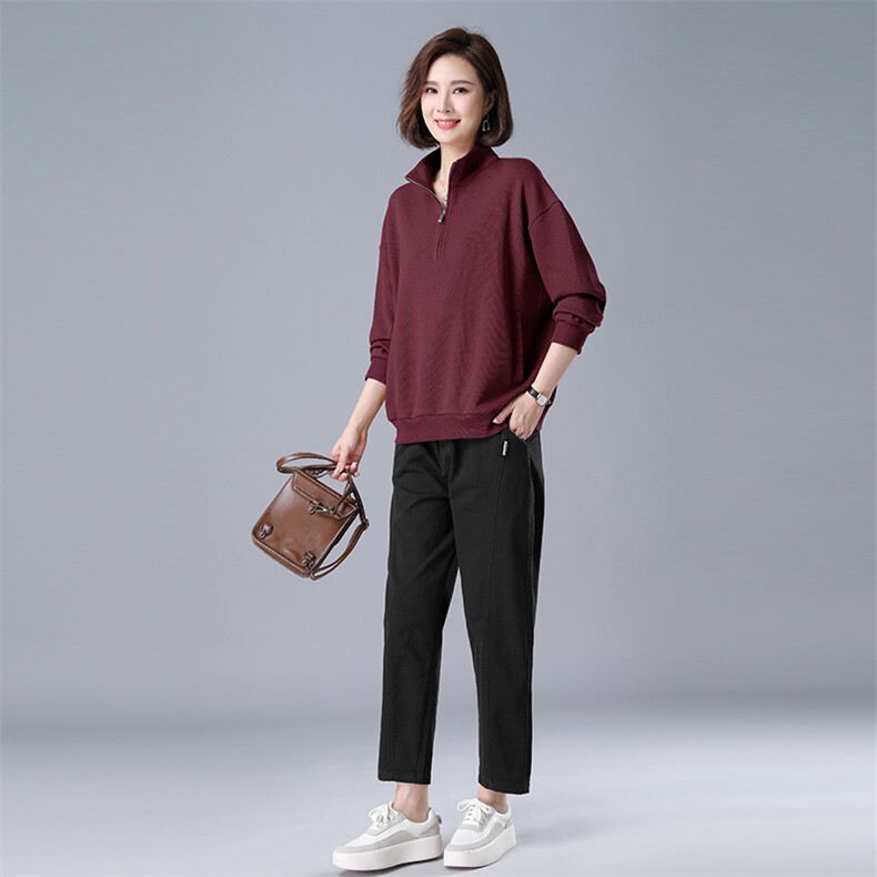 568款休闲套装舒适百搭,女装套装/套裙,秋牧寒烟