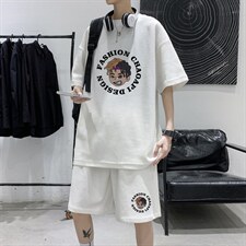！直播重磅推荐！2022夏季男士华夫格短袖T恤套装HTZ03P50，男装T恤，电商B220