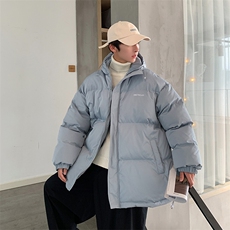 冬季新款羽绒韩版宽松加厚连帽保暖青少年棉衣外套WT09-P60，男装棉衣，电商A128