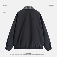 平铺~新标90白鸭绒美式假两件羽绒服外套E116/P238，男装羽绒服，电商B331
