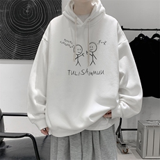 连帽卫衣男大码运动服帽衫外套WY2302-P35加绒款-P40，男装卫衣，电商A040