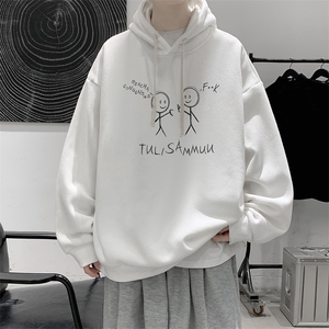 连帽卫衣男大码运动服帽衫外套WY2302-P35加绒款-P40图片