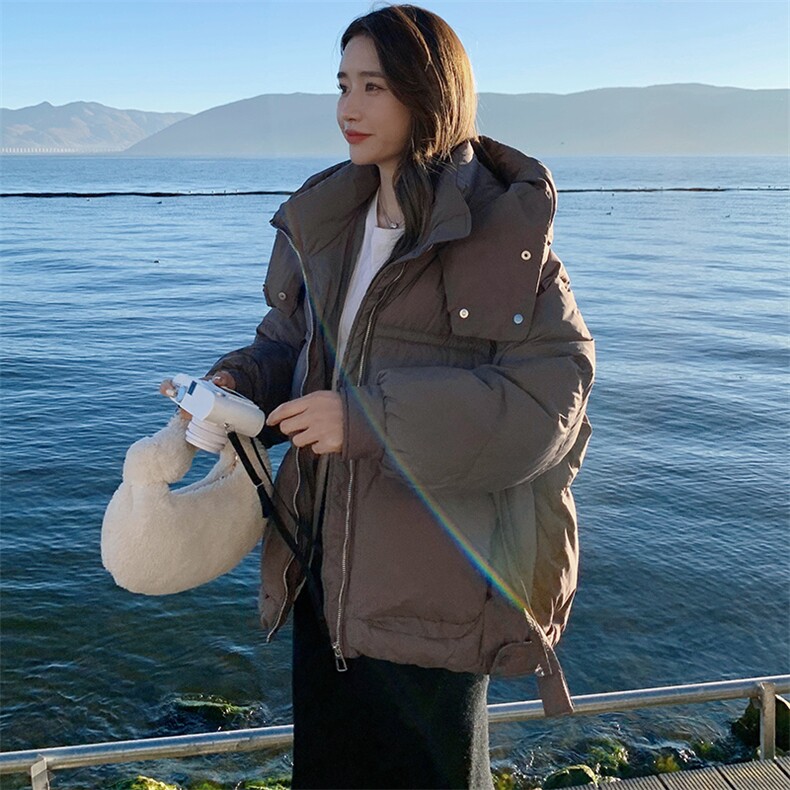 2023冬季纯色90白鸭绒羽绒服B190-82251-P290-K439,女装羽绒服,一九零