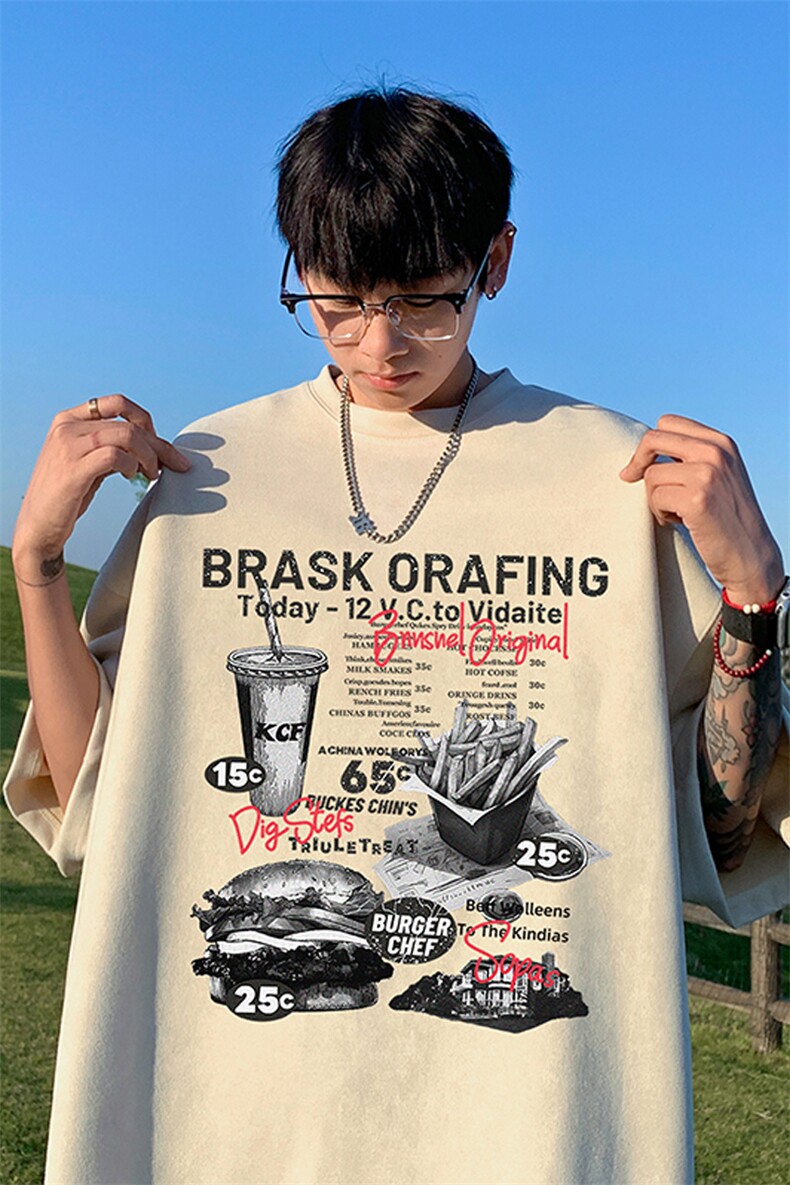 量大优供视频重磅麂皮绒短袖T恤男JPDX235-特P19,男装T恤,电商B367