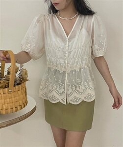 工艺刺绣小衫～图片