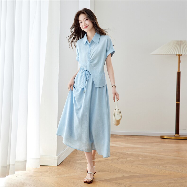 现货！2026夏装新款两件套套装女，女装套装/套裙，慕咨