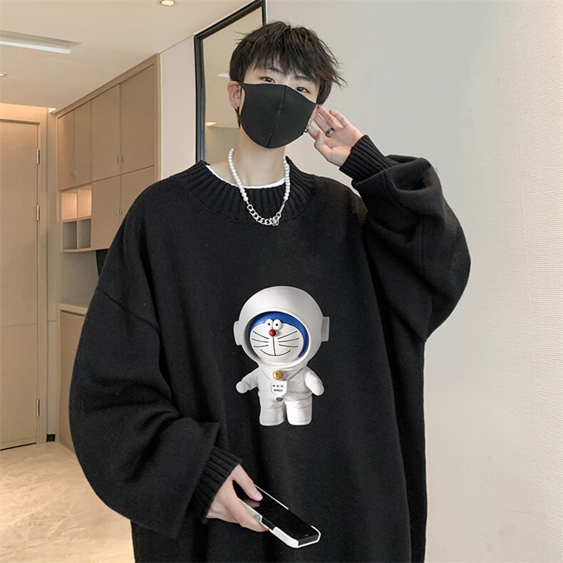 半高领毛衣男士大码针织衫男毛线衣男M18233-P45加绒款-P65,男装针织衫/毛衣,电商A040