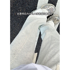 2025秋冬加绒加厚休闲裤男生垂感宽松运动裤直筒卫裤K3669-特P35，男装休闲裤，电商B295