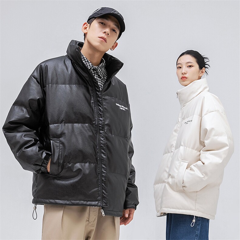 新标90白鸭绒短款羽绒服2024秋冬潮流情侣潮男A436-9205-P210,男装羽绒服,电商A436