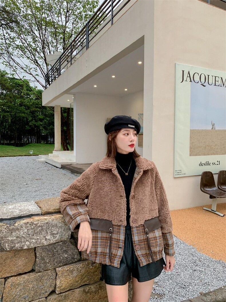 皮毛一体拼接款，十拿十补，其它，纤佰魅力