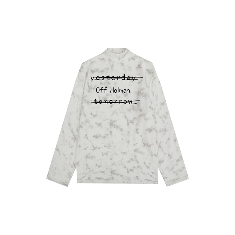 260克重磅扎染德绒半高领打底衫【有货】HD019-DR25311RB-P25图片