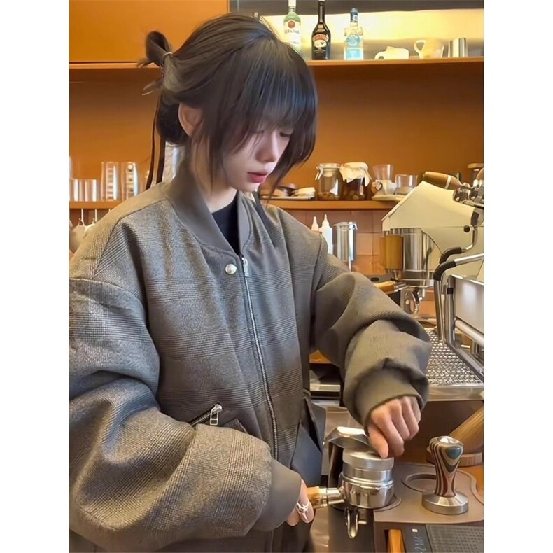 新款美式棉服男款冬季cleanfit老钱风保暖外套1008-WLM50211-P97,男装棉衣,星座1008