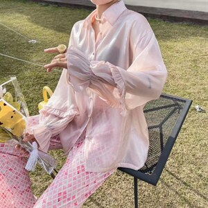 琉璃珠光纱防晒衣，其它，花田么么