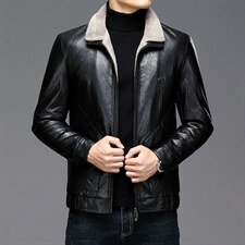 BAMJ-856钱塘2020-2秋冬季厚款羽绒中年男士休闲商务外套P180，男装夹克，钱塘207-2