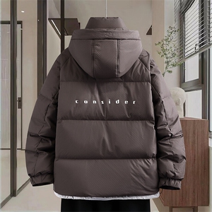 2025秋冬新款高品质标50白鸭绒羽绒服男士保暖外套图片