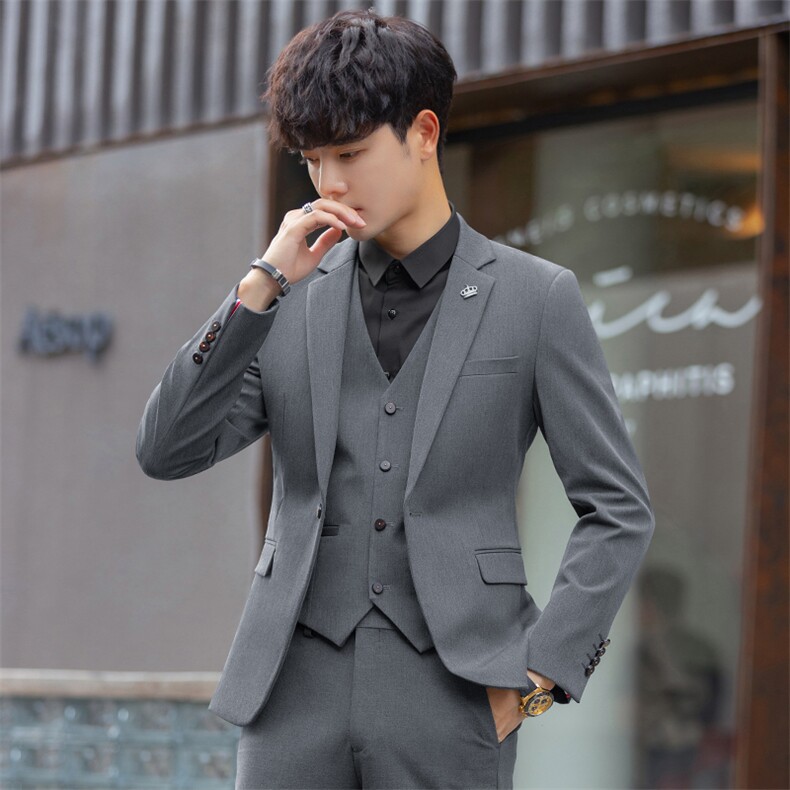 25西装男套装韩版修身两件套商务休闲小西服英伦风礼服9825-p230，男装西服，电商A355（原A415）