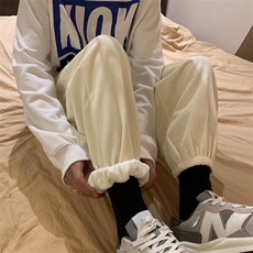 男秋冬加绒束脚灯芯绒休闲裤K156P40，男装休闲裤，星座1116-2