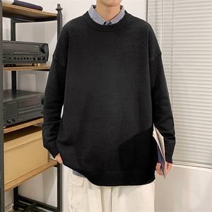 主推现货毛衣男圆领纯色休闲量大有差价A161-2-M001-P35图片