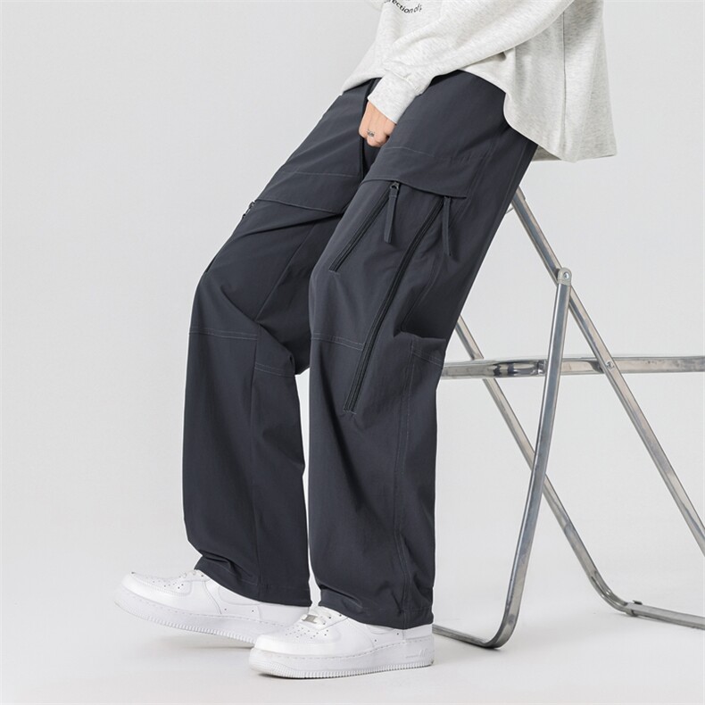 山系户外冲锋裤男防水防风工装休闲运动登山直筒裤子K3508特P50,男装休闲裤,星座309（原A406）