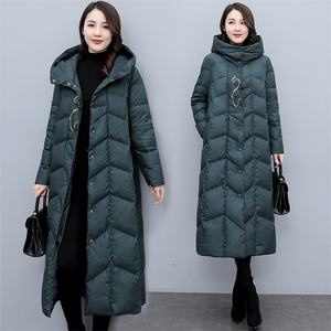2021冬季新款棉服绣花通勤加厚防风洋气图片