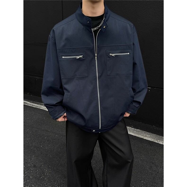 高街工装飞行夹克男秋季立领棒球服外套 A436-1807-P80119图片