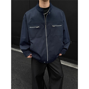 高街工装飞行夹克男秋季立领棒球服外套 A436-1807-P80119图片