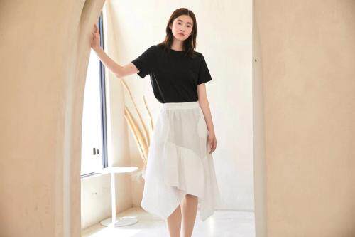 夏季复合面料，女装，with E Q