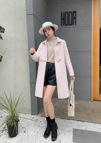 水貂长款大衣，女装，有声有色