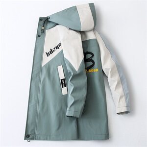 新款秋季外套男士中长款痞帅气衣服机能工装立领夹克JK156-P75图片