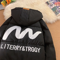 新款棉衣男女棉服连帽冬装棉袄面包服加厚外套3356-P65控98，男装棉衣，星座207