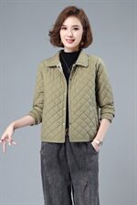 时尚百搭短款棉衣，女装棉衣/棉服，小林双子