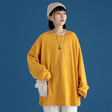wassuphappy羽绒长袖t恤男士冬季潮牌鸭绒保暖打底衫休闲上衣服，男装T恤，电商A158-1