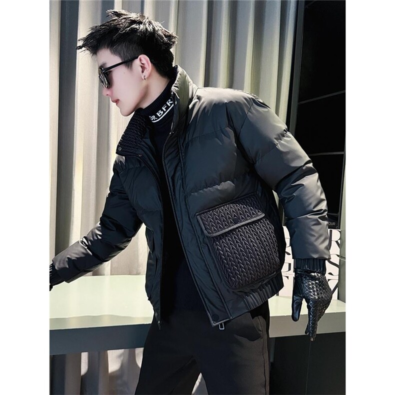 潮牌痞帅羽绒棉服男冬季短款棉衣外套2025新款男士休闲冬装棉,男装棉衣,星座218-1（原230）