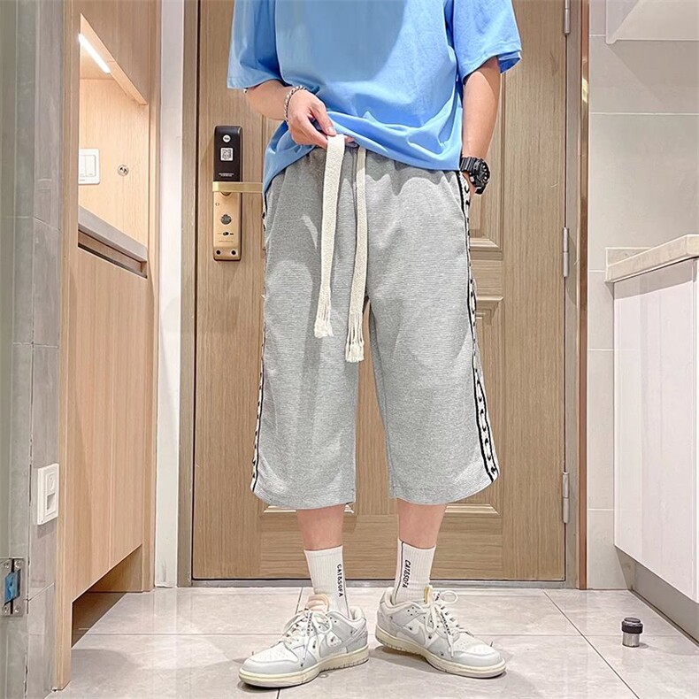 男夏季潮流时尚休闲短裤华夫格WK668P32,男装休闲裤,星座1116-2