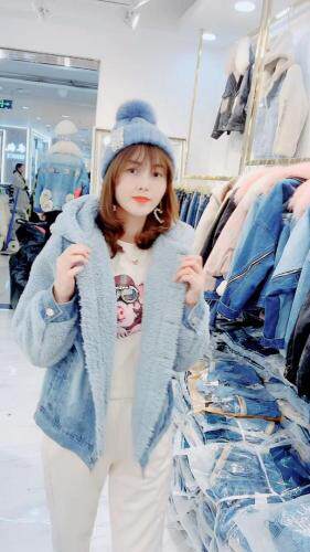 2021冬拼接棉衣，女装棉衣/棉服，雪儿诱惑