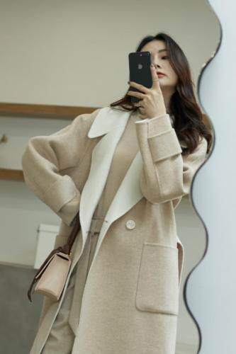 冬季新款 双面羊绒大衣,女装,拉嘉图