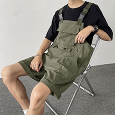 217-2-K2400-P75控价118情侣连体衣背带裤男短裤工装休闲裤女，男装休闲裤，星座217-2