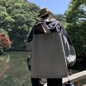 Wt11-P42山系夏季宽松型褶皱防晒服图片