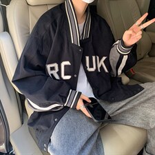 棒球服2024新款港风日系宽松韩版潮流夹克男士秋季外套JK553-P60，男装夹克，星座1008-1
