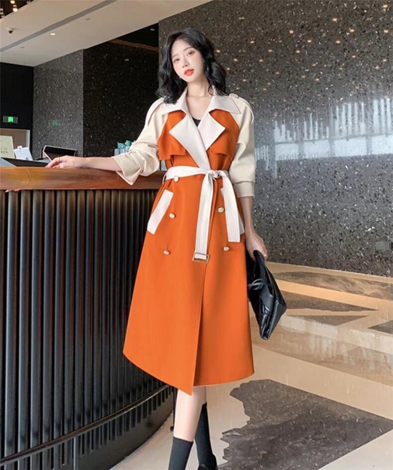 风衣外套，女装风衣，MZ 慕姿