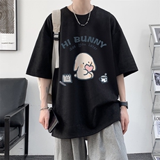 麂皮绒短袖t恤男大码半袖男JD82314-P25，男装T恤，电商A040