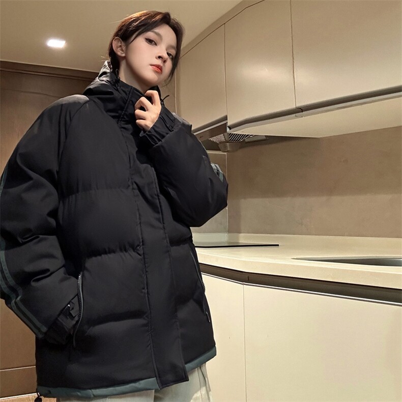 25冬季羽绒棉服加厚保暖上衣服潮牌工装潮流男士冬装外套5811-P58,男装棉衣,电商B306